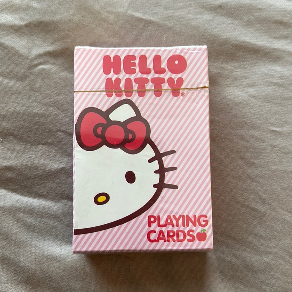 Vintage Hello Kitty playing cards